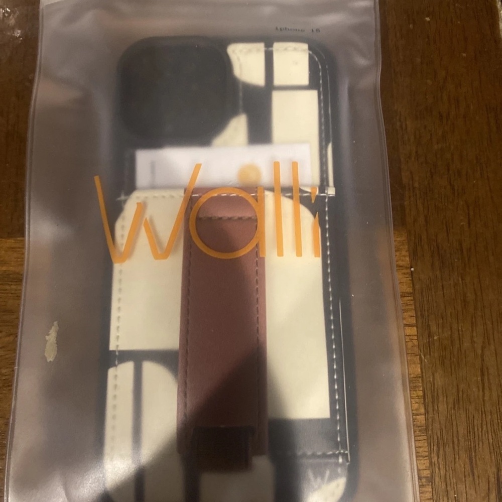 Wallis Black and Brown Protective IPhone 15 Case
